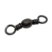 Sea Striker SSTBSBK-7 Twisted Barrel Swivel Size 7 Black 8 pack
