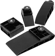 Gatuida Handheld Manual Sanding Block Set Auto Body Tool Sanding Blocks for Wood 4 Pieces Black