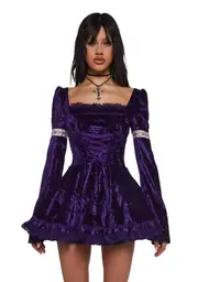 [Current Mood] Myths N' Legends Mini Dress - Purple