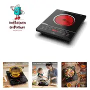 Portable Electric Cooktop, Electric Stove Single Burner Ceramic Cooktop with ...