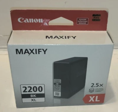 Genuine Canon PGI-2200XL Black PGI XL for MAXIFY IB4020 MB5020 MB5120 MB5320