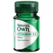 Nature's Own Vitamin B3 500mg 60 Tablets