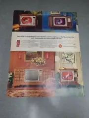 RCA Victor Color TV Vintage Print Ad 1966 10x13