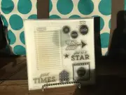 CTMH D1574 Take Note Cricut Bundle Stamp Set NLA NEW