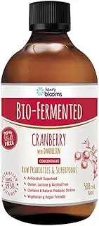 Henry Blooms Bio-Fermented Probiotic Cranberry with Dandelion Concentrate, 500ml