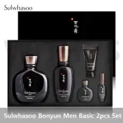 Sulwhasoo Bonyun Men Basic 2pcs Gift Set Essence Emulsion Skin Care Set_
