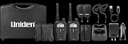 Uniden UH825-2TP 2 Watt UHF Handheld 2-Way Radio Tradies Pack