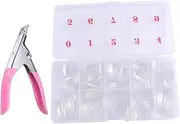 FOMIYES Complete Nail Patch Tool Set Pcs Nail Decals for Diy Manicure Creations