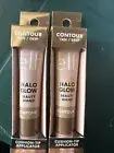 2xElf Cosmetics Halo Glow Contour Beauty Wand Tan/Deep Color
