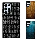 design Ancient Hieroglyphs Dustproof Case For Samsung Galaxy Z Fold Flip 3 4 5 6