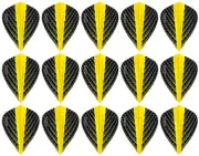 5 Sets Harrows Quantum Kite Dart Flights – Ships w/ Tracking - Yellow