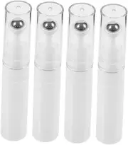 KAILIKETIY Eye Cream Bottles Set 4pcs Glass Empty Roller Bottles Essential Oil Roller Balls