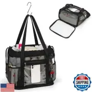 Large Shower Caddy Portable, Mesh Shower Caddy with Hook, Hanging Toiletry Ba