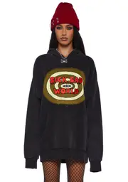 [Dolls Kill x Daria] Warped Television Oversized Hoodie