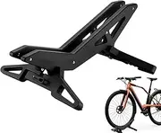 Bike Parking Rack - Cycle Floor Rack, Bike Supplies | Bike Garage Parking Storage Rack, Adjustable Base Rack with Fixed Foot to Foot Bracket.