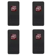 4 x Live Bait Rocker Switch Waterproof, On - Off, 12-24 V