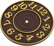 SOLUSTRE Wall Clock Replacement Accurate Roman Numerals for Modern Cuckoo Clock in Bedroom