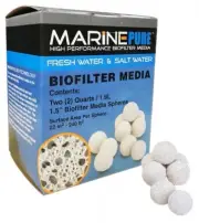 Cermedia Marinepure Spheres 1.5" 1.9L Bio Media Balls Marine Pure