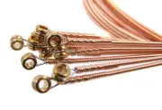 12-pack 52-Gauge (.052") Phosphor Bronze Wound Guitar Strings- Made in the USA!