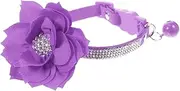 Happyyami Velvet Breeds Puppy Dog Necklace Dog Barkshock Collar Dog Neck Collar