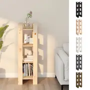 Solid Wood Pine Book Cabinet/Room Divider Storage Shelf Multi Colours vidaXL