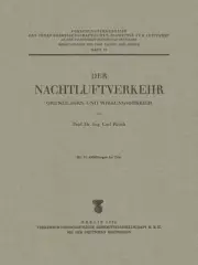 Der Nachtluftverkehr: Grundlagen und Wirkungsbereich by Carl Pirath (German) Pap