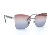 NEW DOLCE&GABBANA DG2289 SILVER/LILLAC GRADIENT BLUE AUTHENTIC SUNGLASSES 59-14