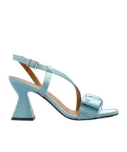 Ganni Big Bow Heeled Sandals 36,38 blue