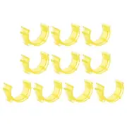 20pcs Sewing Bobbin Holder Bobbin Clips Plastic Bobbin Clamps, Yellow