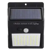 100 LED Solar Power Wall Light PIR Motion Sensor Security Outdoor Gardern Lamp