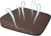 Acunny Adult Booster Seat | Universal Wedge Car Seat Cushion - Short People Drivers Booster Seat Cushion Ergonomic Slanted Seat Cushion for Drivers of Women and Men, Drivers by Short