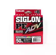 Sunline P.E Line X8 Siglon Advance 300M P.E 4 50LB Multi (6636)