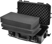 20.25" x 11.25" x 5" Bottom Interior with Pluck Foams Injection-Molded Utility Case