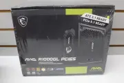 MSI - MAG A1000GL PCIE 5, 80 GOLD Fully Modular Gaming PSU, 12V-2×6 Cable, ATX