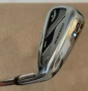 New Callaway Mavrik Pro 6 Iron, Project X 5.5 Graphite Shaft, Black Rubber Grip