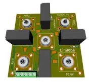 4-way DIY KIT 4:1 coax remote antenna switch SO-239 HF MW Omron Ham Radio