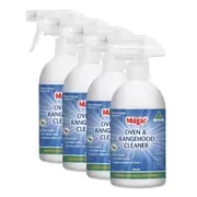4 x Magic Oven and Rangehood Cleaner 500mL