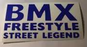 Old School BMX BIKE Sticker Decal Freestyle Hutch Haro FA GT MCS Dyno Skyway CW