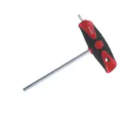 Wiha Tools 54062 Soft Grip Dual Drive Ball End Hex T-Handle 6.0mm