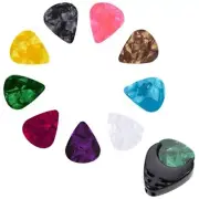 10Pcs Guitar Pick with Pick Holder Nonslip Plectrums Electric Guitar Pick