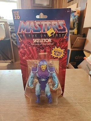 Skeletor Masters Of The Universe He-man Origins Action Figure Retro 2020 Mattel