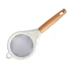 Stainless Steel Fine Mesh Food Strainer Colander Professional Home Kitchen Wo AU