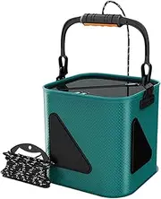 Fishing Bucket for Fish,Large Capacity Bait Bucket | 11L Angling Container for Camping Swimming Barbecue, Angler Bait Storage Organizer