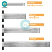 Hole Ruler Woodworking Scribing Scale High-precision Stainless Steel