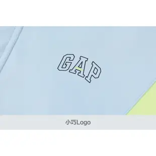 Gap 幼童裝 Logo連帽外套-淺藍色(890295)