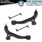 4 Piece Kit Front Control Arm Ball Joint Sway Bar End Link for Chrysler Mini Van