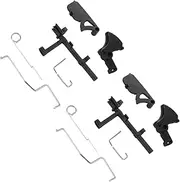 Fdit Throttle Choke Rod Switch Shaft Spring Kit Set, 2 Set Chainsaw Replacement Parts and Accessories