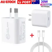 20W USB Type-C Wall Fast Charger PD Power Adapter For iPad Pro Air 4 5th Mini 6