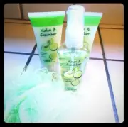 Bath & Body Bundle Set Melon Cucumber