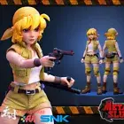 TunShi Metal Slug Eri Action Figure Model In Stock 1/12 Scale In Box